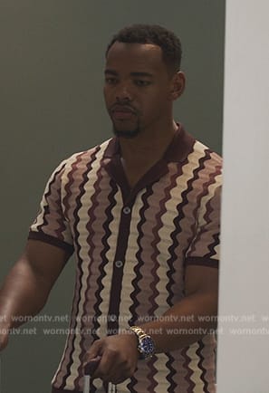 Frederick’s short sleeve knit shirt on Bel-Air