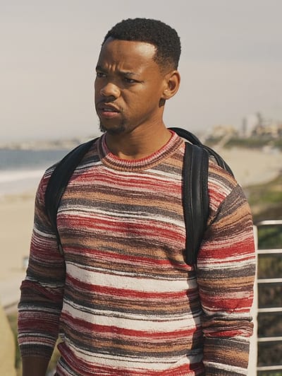Frederick’s striped sweater on Bel-Air