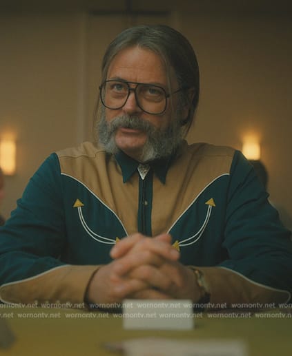 Gene’s green western shirt on The Umbrella Academy