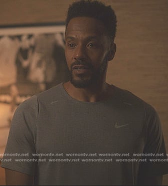 Lewis’s grey tee on Reasonable Doubt