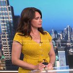 Maria’s yellow polka dot dress on Today