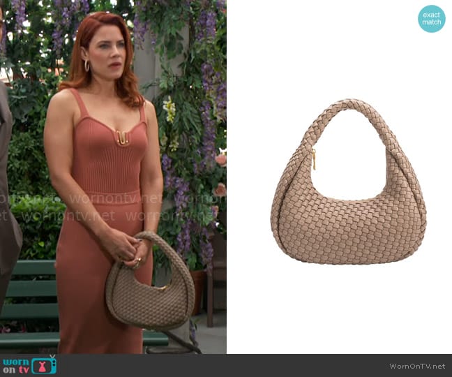 Melie Bianco Lorelai Bag worn by Sally Spectra (Courtney Hope) on The Young and the Restless