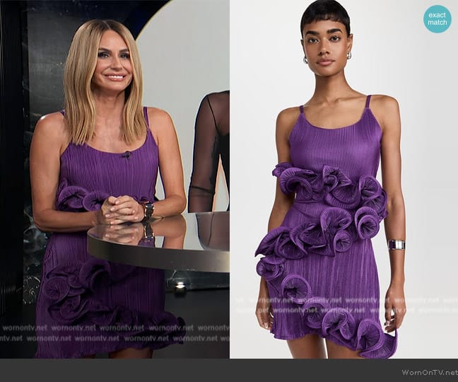 Rendoll Abba Mini Dress worn by Keltie Knight on E! News