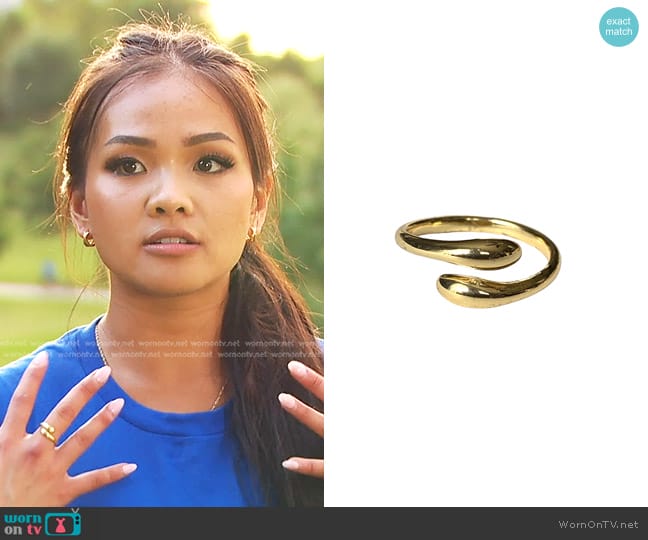 Robyn Rhodes Nyla Ring worn by Jenn Tran on The Bachelorette