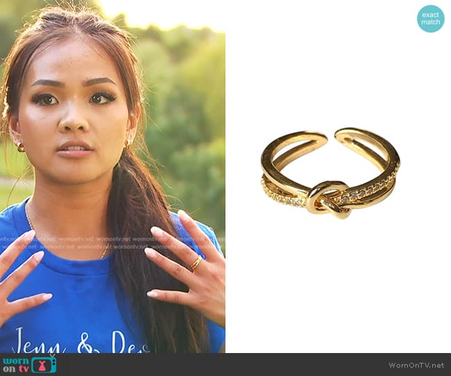 Robyn Rhodes Grady Ring worn by Jenn Tran on The Bachelorette