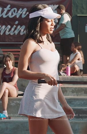 Thea’s tennis mini dress on All American Homecoming