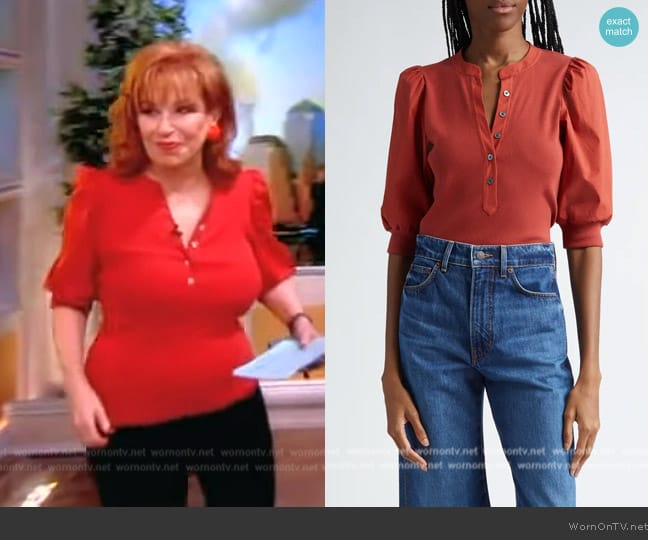 Coralee Top Veronica Beard worn by Joy Behar on The View