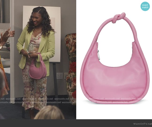 Vince Camuto Teddy Shoulder bag worn by (Destiny Evans) on Bel-Air