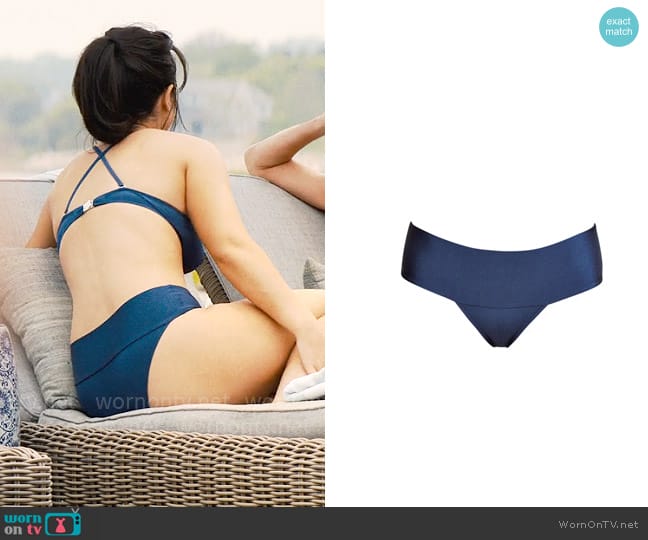 Andres Sarda Gray Classic Bikini Briefs worn by Amelia Sacks (Eve Hewson) on The Perfect Couple