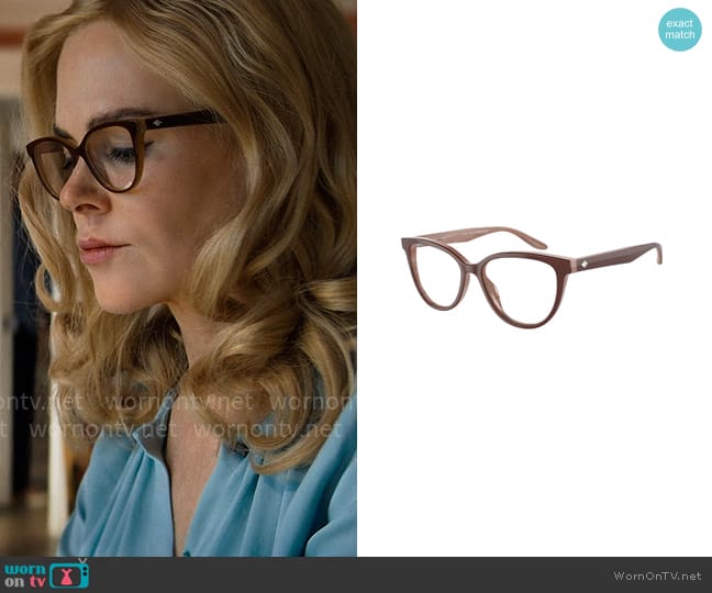 Giorgio Armani Style AR7228U in Marble Brown worn by Greer Garrison Winbury (Nicole Kidman) on The Perfect Couple