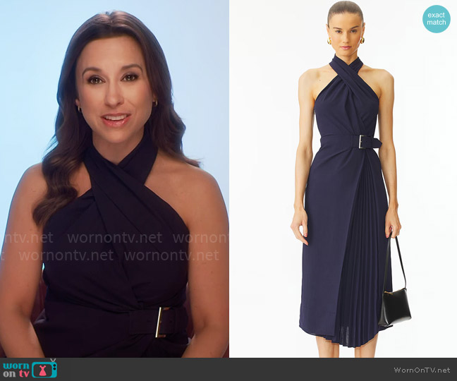 A.L.C. Fiona Dress worn by Lacey Chabert on Celebrations with Lacey Chabert