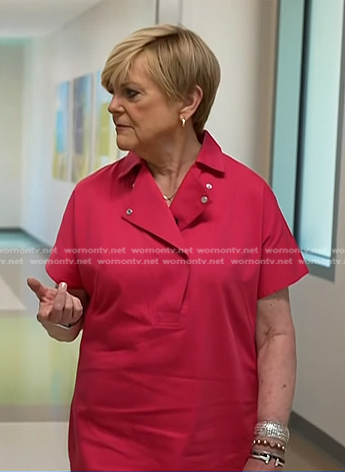 Anne’s pink shirtdress on Today