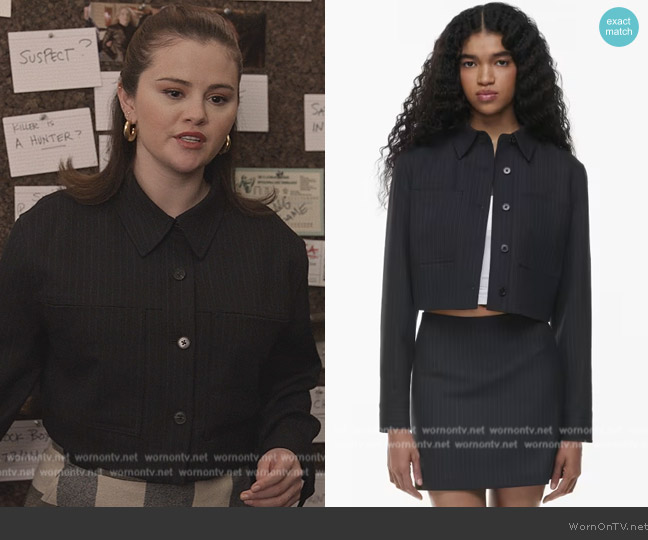 Wilfred Little Cropped Jacket worn by Mabel Mora (Selena Gomez) on Only Murders in the Building
