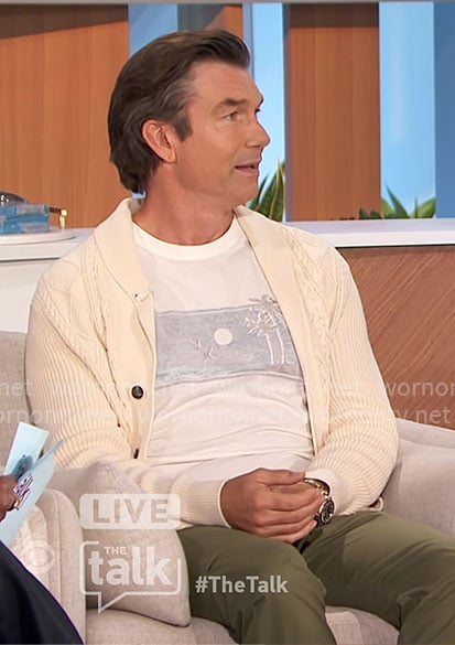 Jerry’s island graphic t-shirt on The Talk