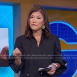 Juju’s black tassel dress on Good Morning America