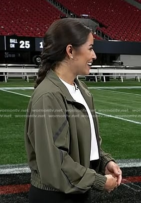 Kaylee’s green jacket on Today