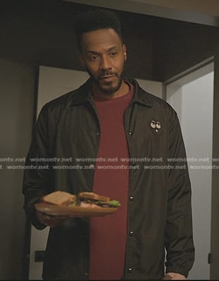 Lewis’s black jacket on Reasonable Doubt