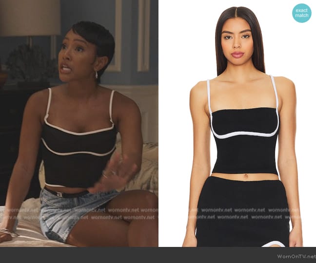 Nia Love Top worn by Ivy (Karrueche Tran) on Bel-Air