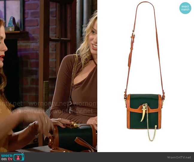 Sancia Elea Bag worn by Chelsea Lawson (Melissa Claire Egan) on The Young and the Restless
