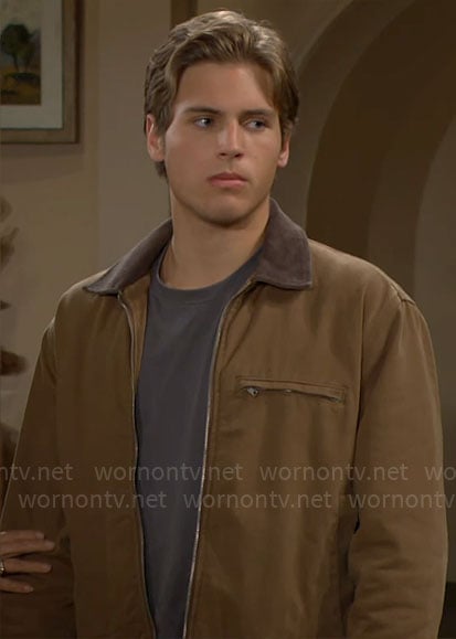 Will’s brown jacket on The Bold and the Beautiful