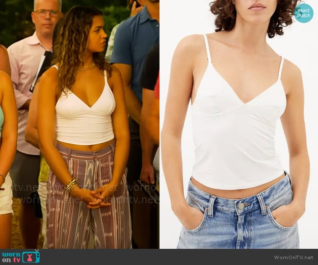 BDG Je T’Aime Camisole worn by Kiara Carrera (Madison Bailey) on Outer Banks