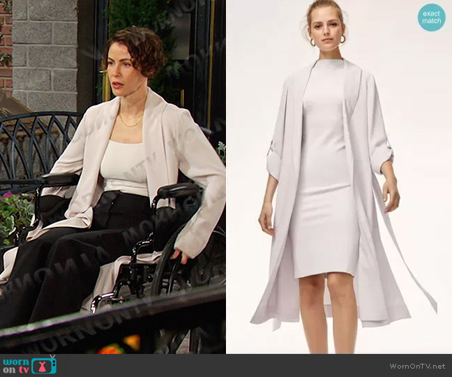 Babaton New Kahlo Robe worn by Sarah Horton (Linsey Godfrey) on Days of our Lives