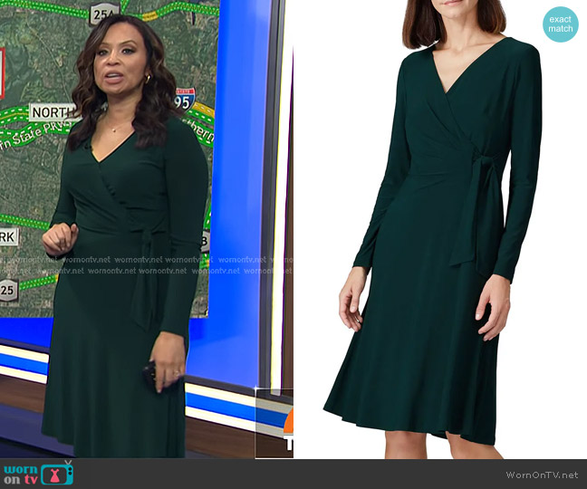 Lauren Ralph Lauren Coreen Dress worn by Adelle Caballero on Today