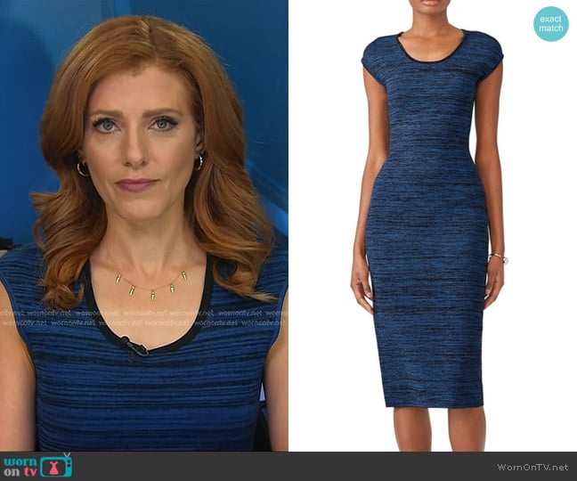Diane von Furstenberg Scoop Neck Sweater Dress worn by Julia Boorstin on NBC News Daily