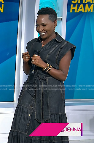 Felicia Richardson’s denim dress on Today