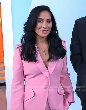 Francelys Infante’s pink blazer on Today