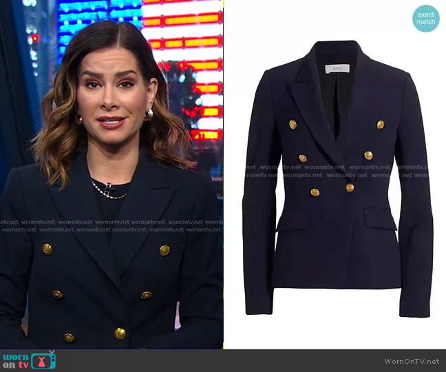 A.L.C. Hastings II Jacket worn by Rebecca Jarvis on Good Morning America