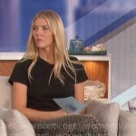 Amanda’s leopard print jeans on The Talk