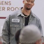 Damon’s denim jacket on All American Homecoming