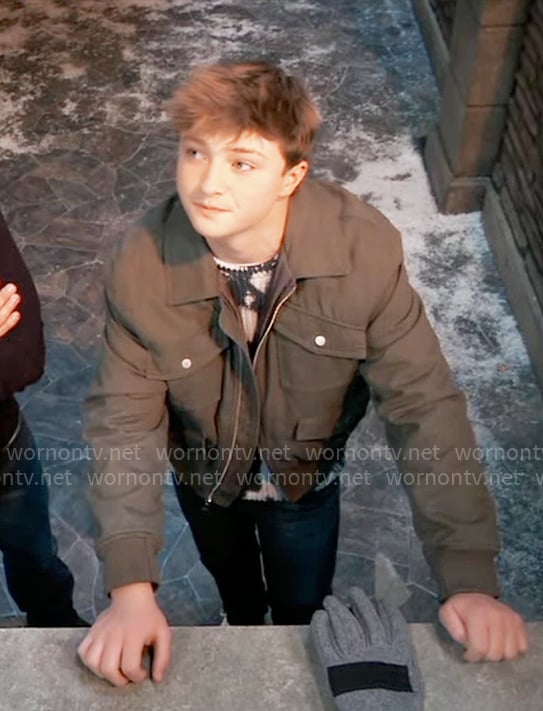 Danny’s green bomber jacket on General Hospital