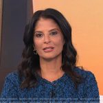 Darlene’s blue tweed jacket on Today
