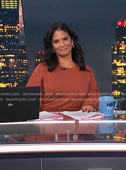 Darlene’s brown sweater dress on Today