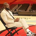 Dwyane Wade’s black and white sneakers on Today