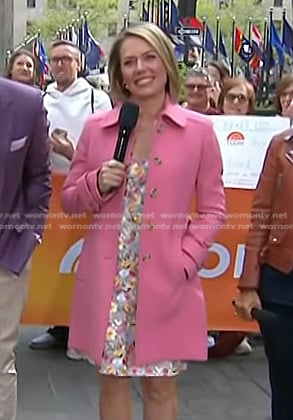 Dylan’s pink coat on Today