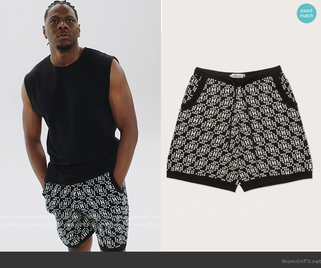 Honor the Gift H Knit Short worn by Cam Watkin (Mitchell Edwards) on All American Homecoming