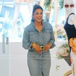 Jessel’s denim shirtdress on The Real Housewives of New York City
