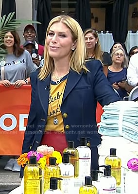 Jill’s denim blazer on Today