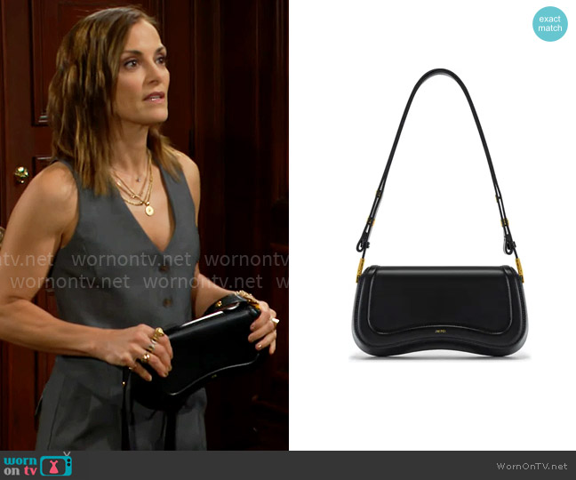 JW Pei Joy Faux Leather Shoulder Bag worn by Taylor Hayes (Rebecca Budig) on The Bold and the Beautiful