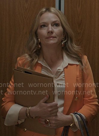 Lorna’s orange blazer on The Lincoln Lawyer