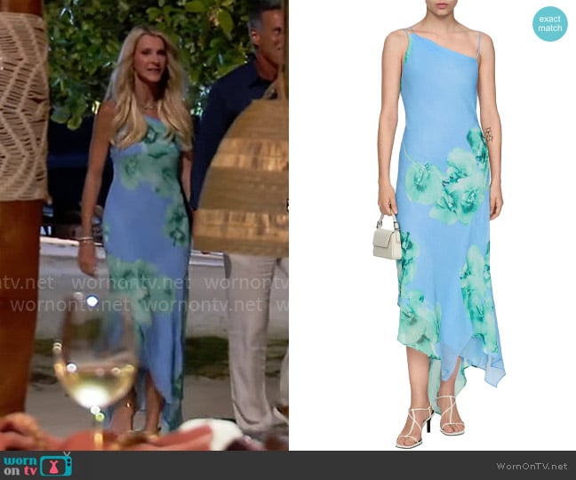 Mango Philo Dress worn by Joan Vassos on The Golden Bachelorette