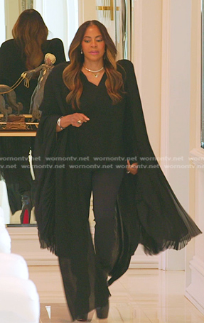 Mary’s black platform boots on The Real Housewives of Salt Lake City