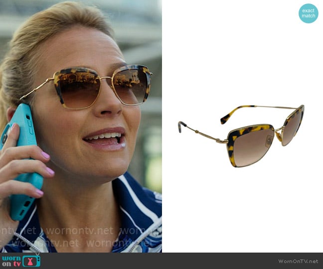 Miu Miu SMU52Q Sunglasses worn by Lorna Crane (Becki Newton) on The Lincoln Lawyer
