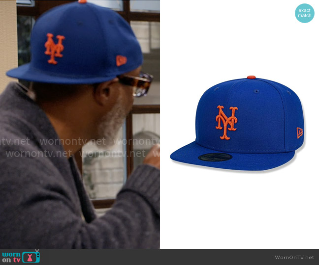 New Era New York Mets Hat in Royal Blue worn by Poppa (Damon Wayans) on Poppas House