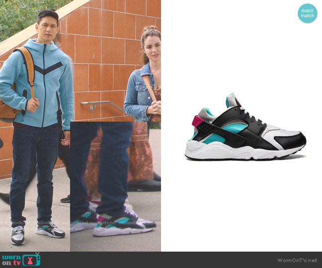Nike Air Huarache Sneakers in South Beach worn by Benson Kwan (Harry Shum Jr.) on Greys Anatomy