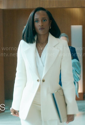 Olympia’s white suit on Matlock