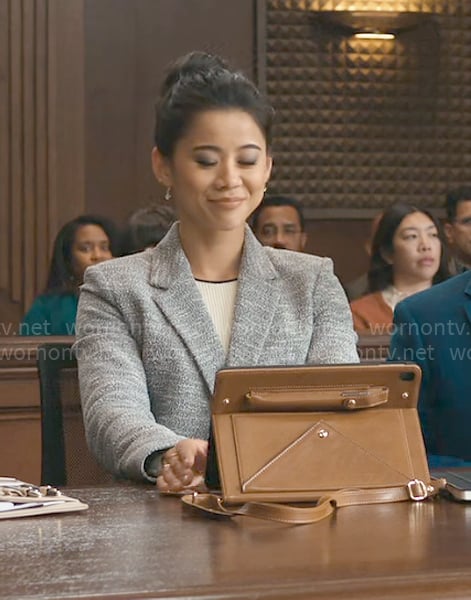 Sarah’s iPad tablet handbag on Matlock